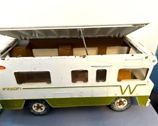 Vintage 1970's Tonka Winnebago Indian RV Camper