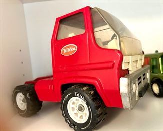 Vintage Tonka Cab Over Car Carrier Semi Truck