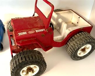Vintage 1970's Red Tonka JEEP Dune Buggy