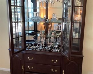 Formal china cabinet