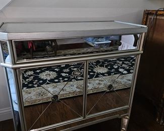 Mirror Covered Cabinet!
