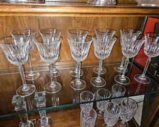 Mikasa Crystal Park Ave. Wine Goblets!
