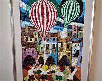 Original Oil Painting “Children” by Camu Born in Malaga!
