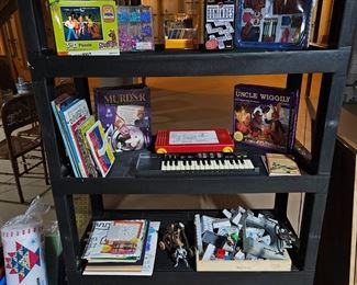 Casio SK-1 Sampling Keyboard, Children's Books!