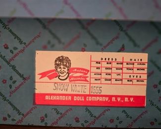 Madame Alexander Dolls!