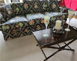 Floral/Hummingbird Bob Miller Interiors Couch!
