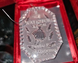 Waterford Crystal Christmas Ornaments!