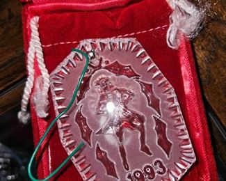 Waterford Crystal Christmas Ornaments!