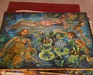 Painting by Alejandro Romero