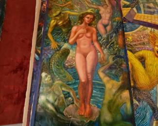 Painting by Alejandro Romero