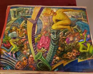 Painting by Alejandro Romero