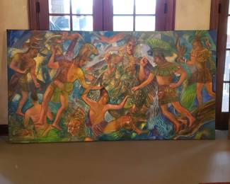 Painting by Alejandro Romero