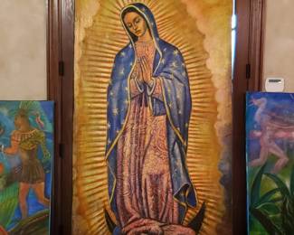 Painting by Alejandro Romero