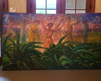 Painting by Alejandro Romero