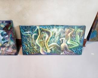 Painting by Alejandro Romero