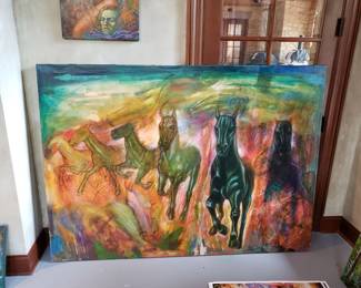 Painting by Alejandro Romero