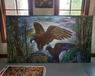 Painting by Alejandro Romero