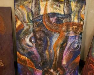 Painting by Alejandro Romero