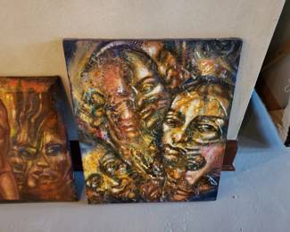 Painting by Alejandro Romero