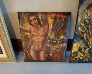 Painting by Alejandro Romero