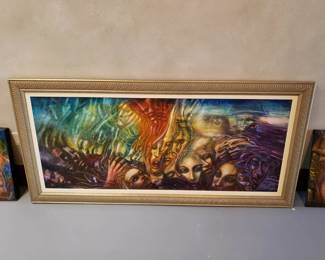 Painting by Alejandro Romero