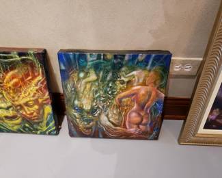 Painting by Alejandro Romero