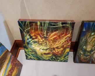 Painting by Alejandro Romero