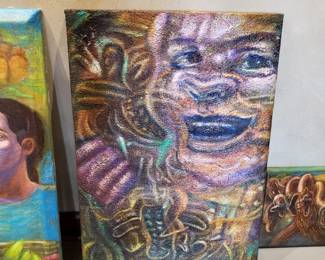 Painting by Alejandro Romero