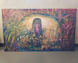 Painting by Alejandro Romero