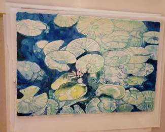 Mixed media on paper by Alejandro Romero