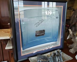 Signed Mike Ditka bears seat