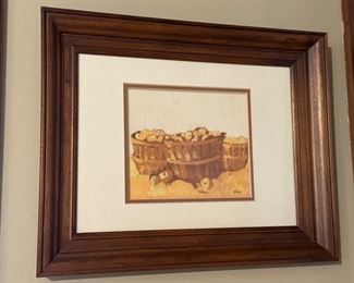 Vera Kirk Batiks & Watercolors AMISH "Apple Harvest" 