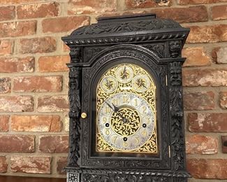 ELITE triple fusee bracket clock 