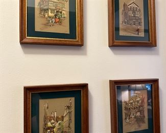 Group of Clyde Cole works