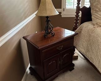 Pair of bedside chests, likely Thomasville, 1970's