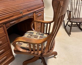 Crocker Chair Company, Sheboygan, Wisconsin Desk Chair, 1900's