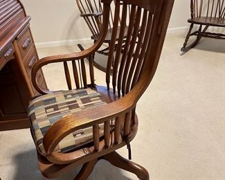 Crocker Chair Company, Sheboygan, Wisconsin Desk Chair, 1900's