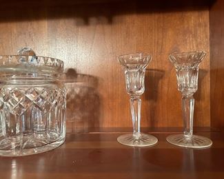 Vintage Waterford Lismore candlestick holders