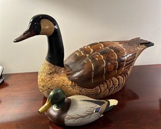 Large Tom Taber duck decoy