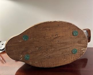 Large Tom Taber duck decoy