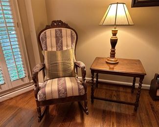 Victorian rocking chair