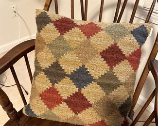 Attributed  Sheboygan Chair Company bow-brace back rocking chairs, circa 1920's