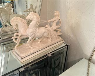 A Santini Sculpture Roman Centurion