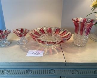 Ruby Flash Glassware