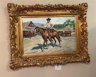 Western Themed Painting