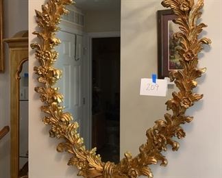 Gold Gild Mirror