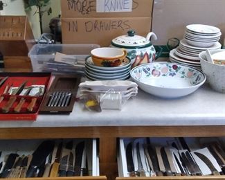 So many kitchen items