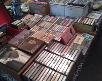 Lots of music and movies and books!