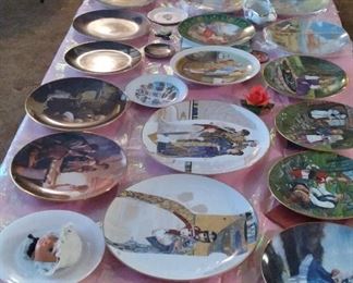 Many collector plates
