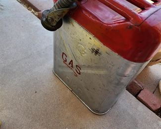 1940s army gas tank antique